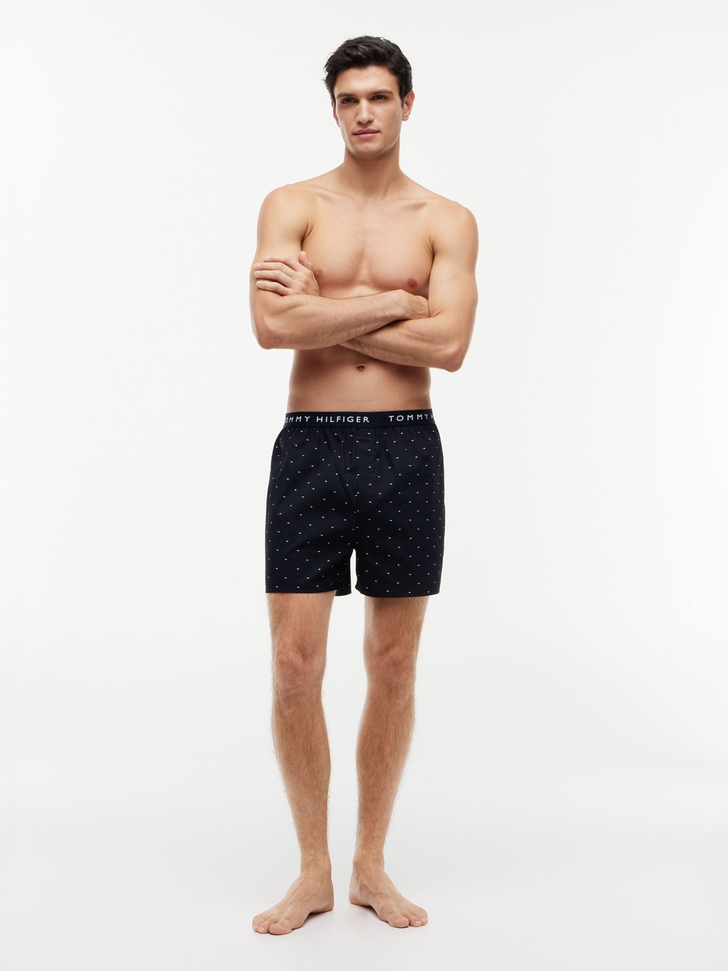 Tommy Hilfiger Printed Woven Boxer 3-Pack
