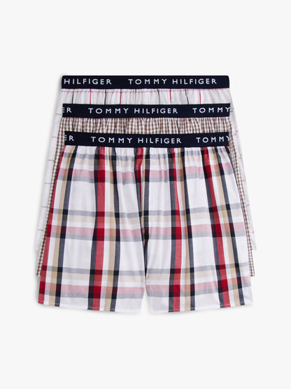 Tommy Hilfiger Printed Woven Boxer 3-Pack