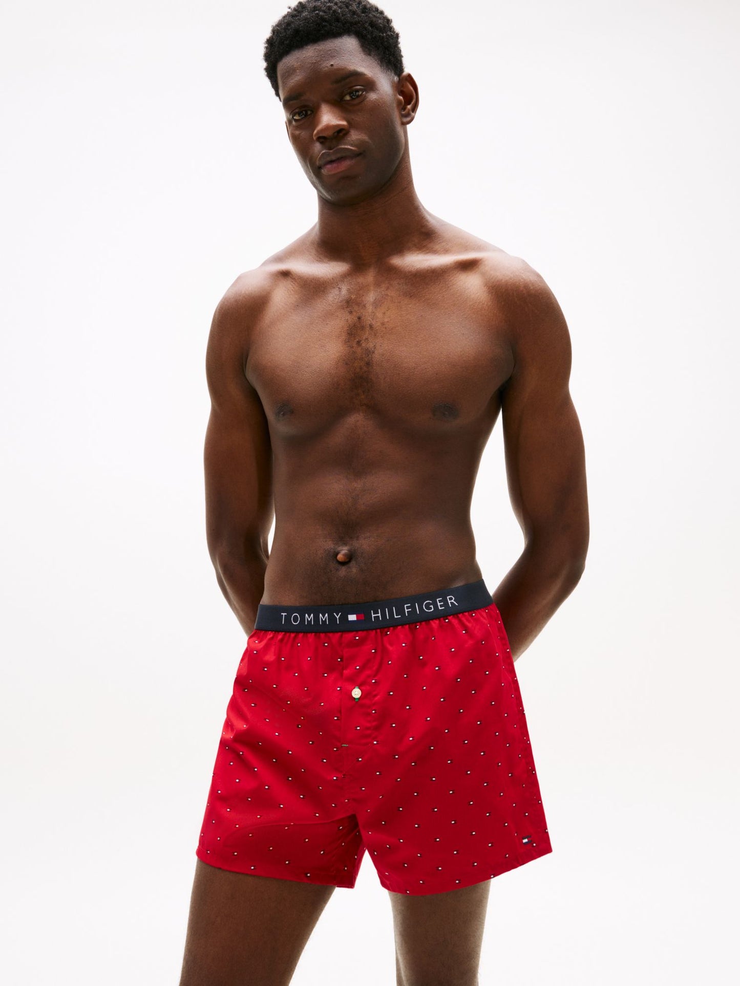 Tommy Hilfiger Slim Fit Woven Boxer