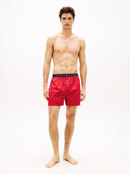 Tommy Hilfiger Printed Woven Boxer