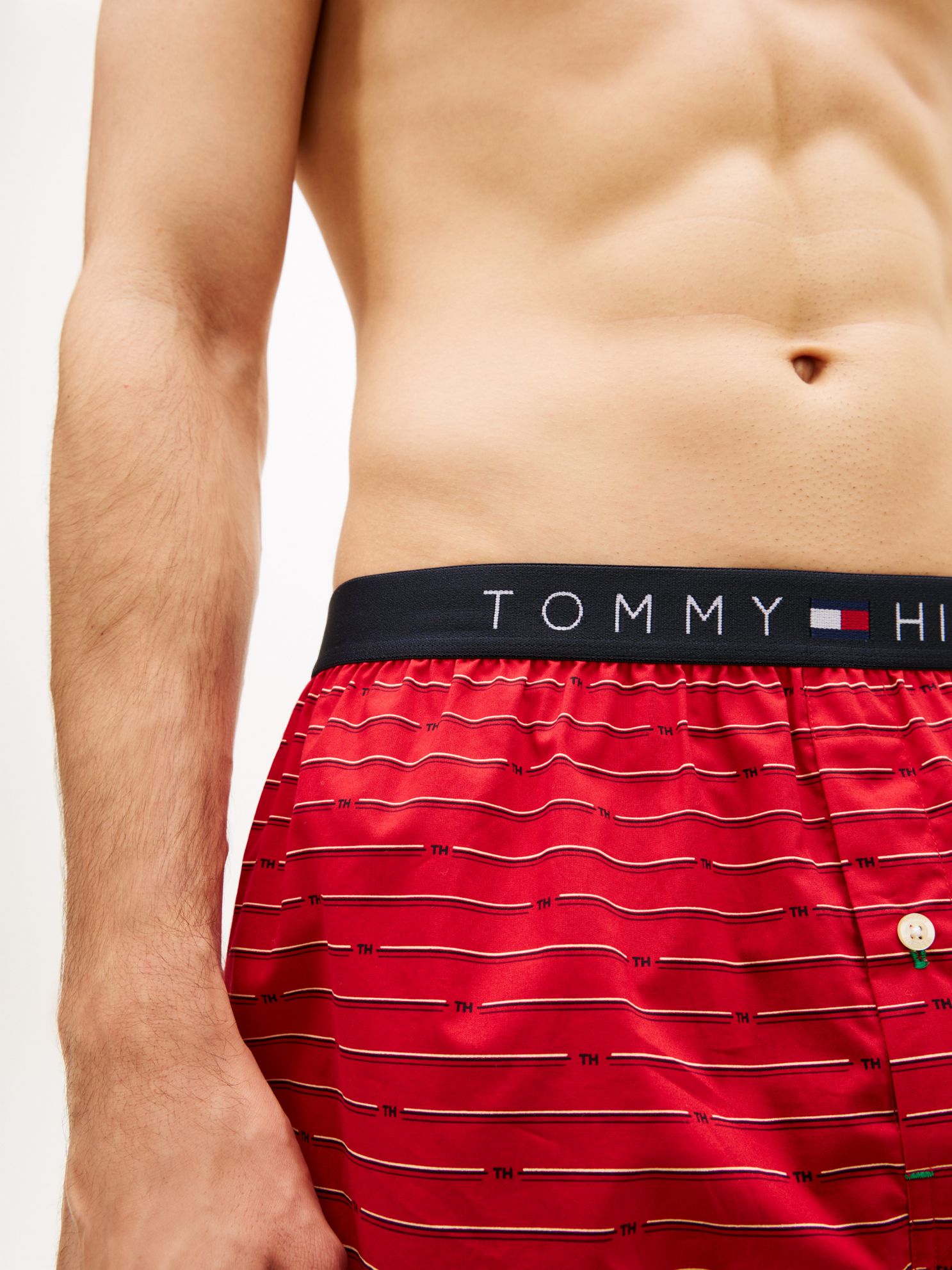 Tommy Hilfiger Printed Woven Boxer