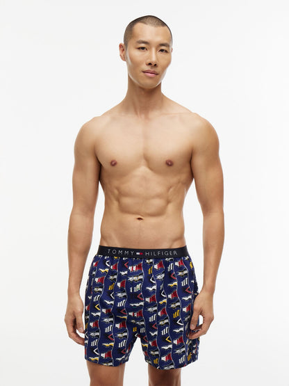 Tommy Hilfiger Printed Woven Boxer