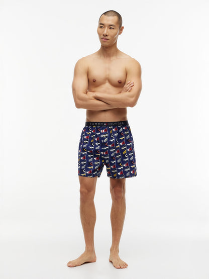 Tommy Hilfiger Printed Woven Boxer
