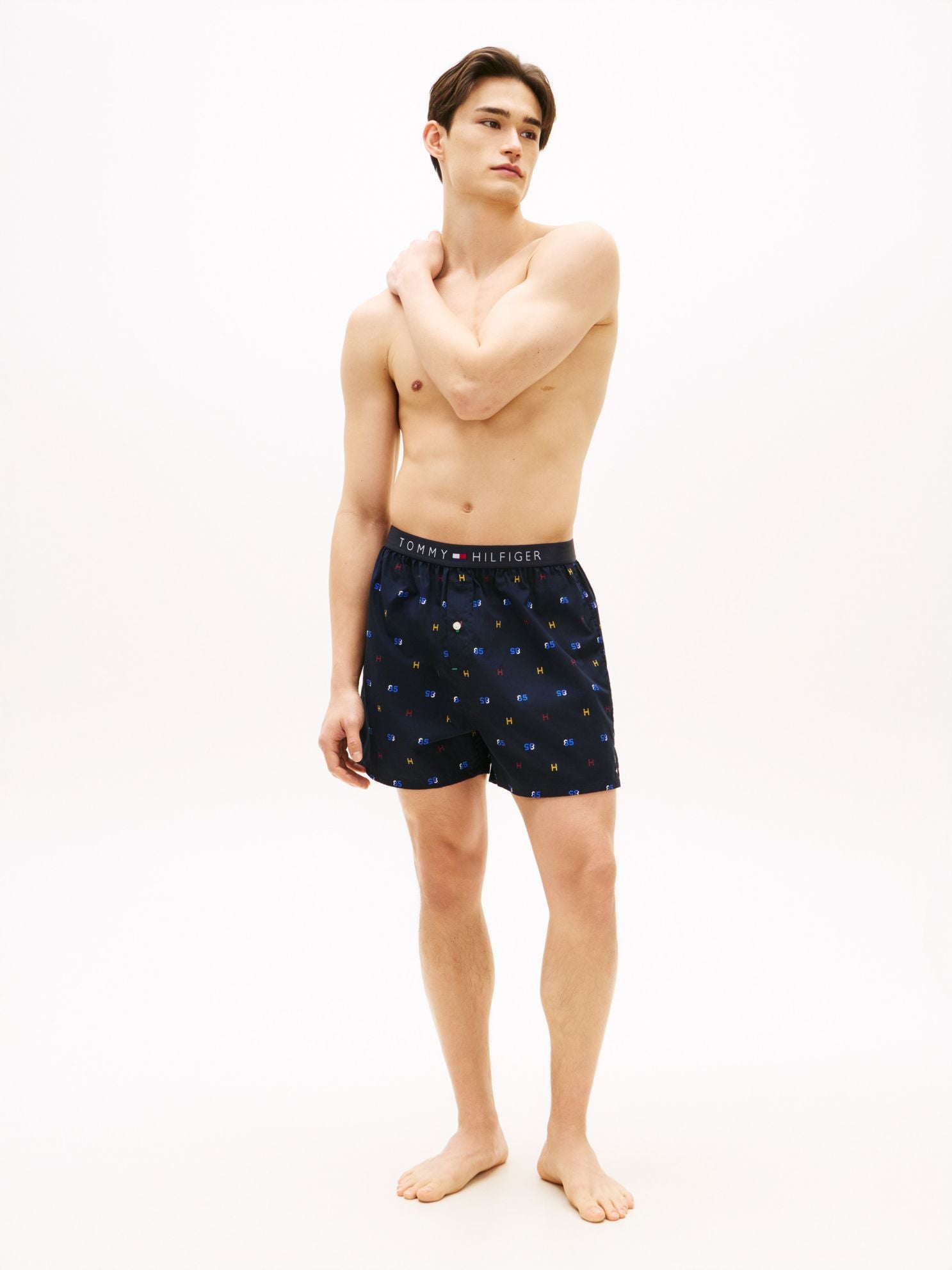 Tommy Hilfiger Printed Woven Boxer