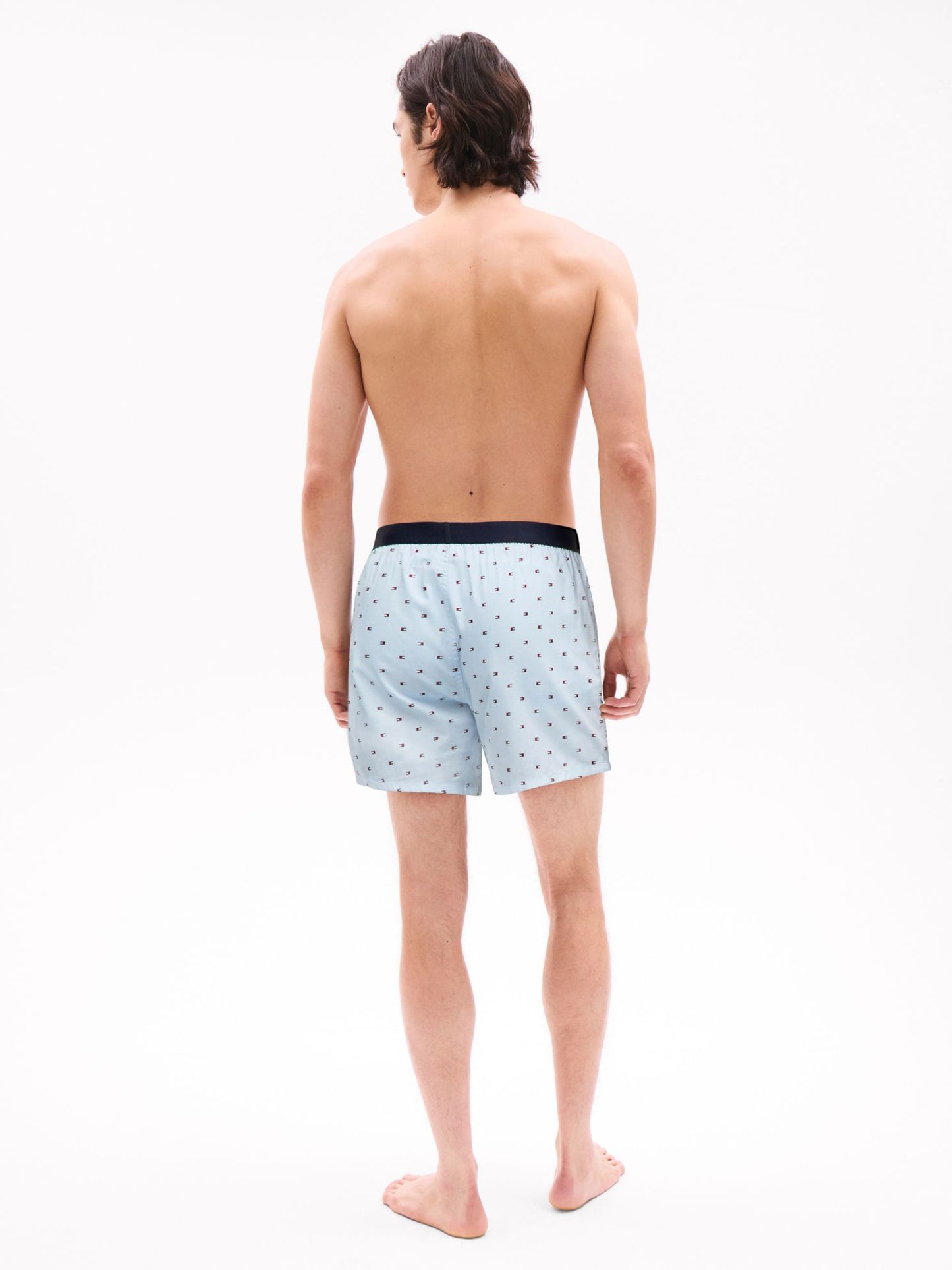 Tommy Hilfiger Allover Flag Print Woven Boxer