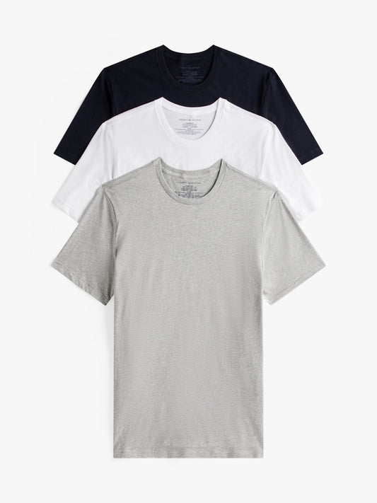 Tommy Hilfiger Cotton Classics Crewneck Undershirt 3-Pack