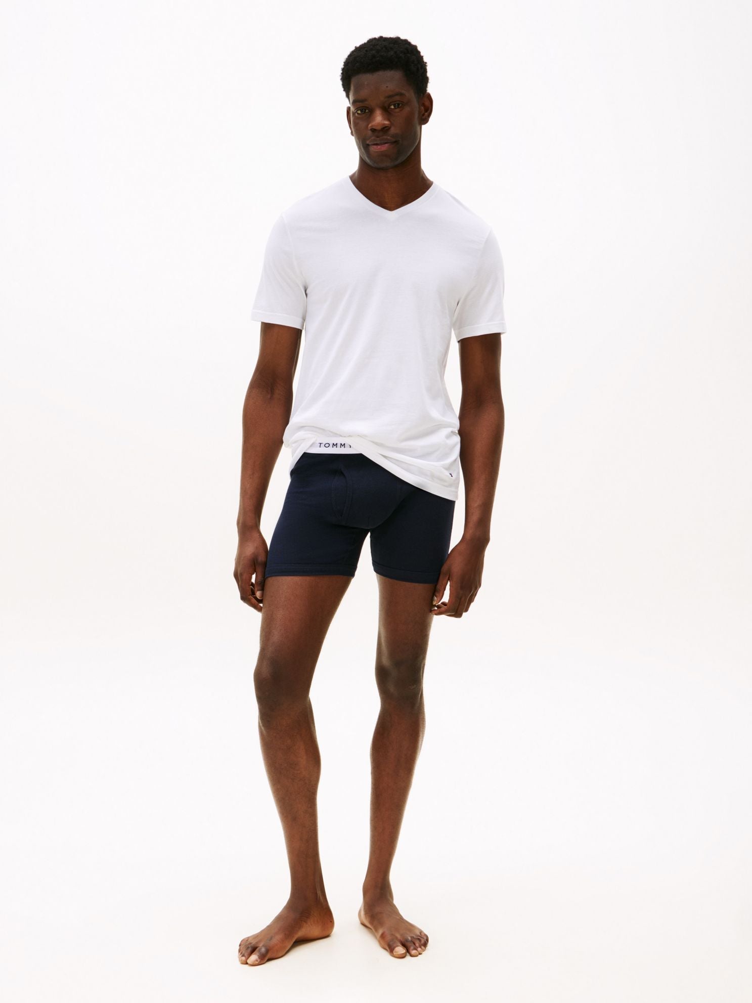 Tommy Hilfiger Cotton Classics V-Neck Undershirt 3-Pack