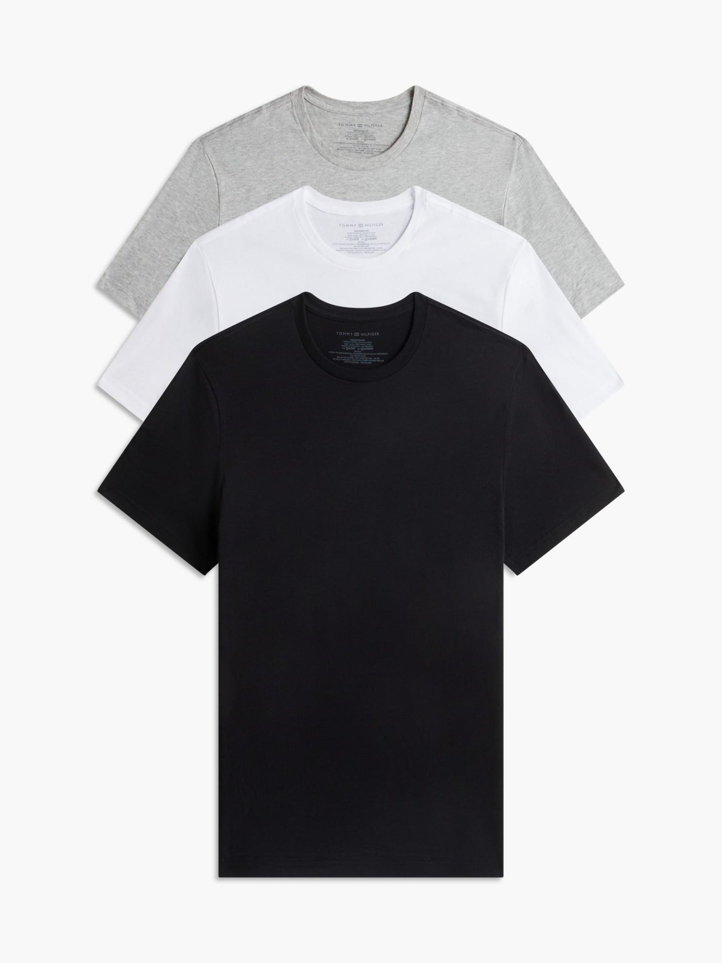 Tommy Hilfiger Cotton Classics Crewneck Undershirt 3-Pack