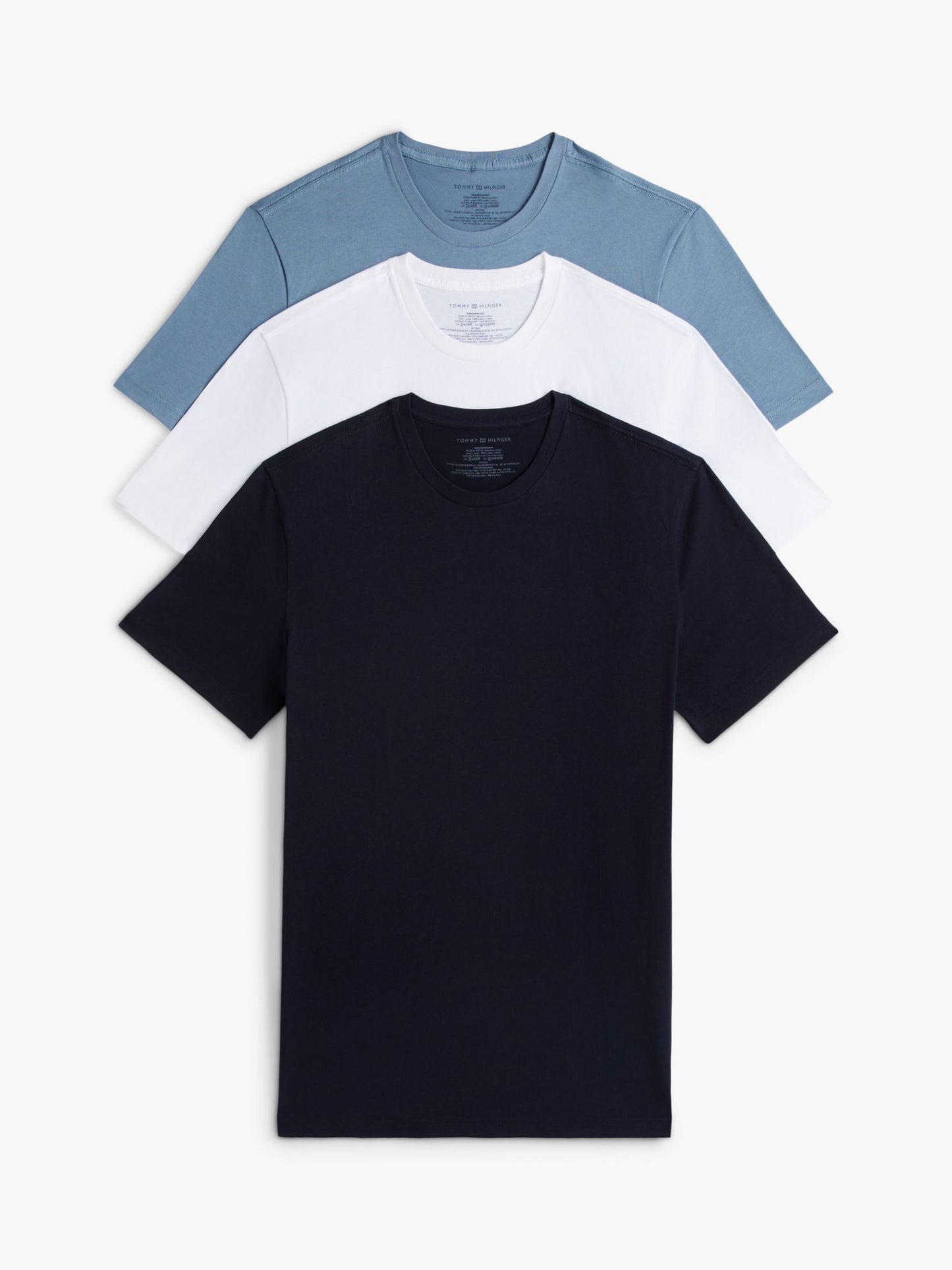 Tommy Hilfiger Cotton Classics Crewneck Undershirt 3-Pack