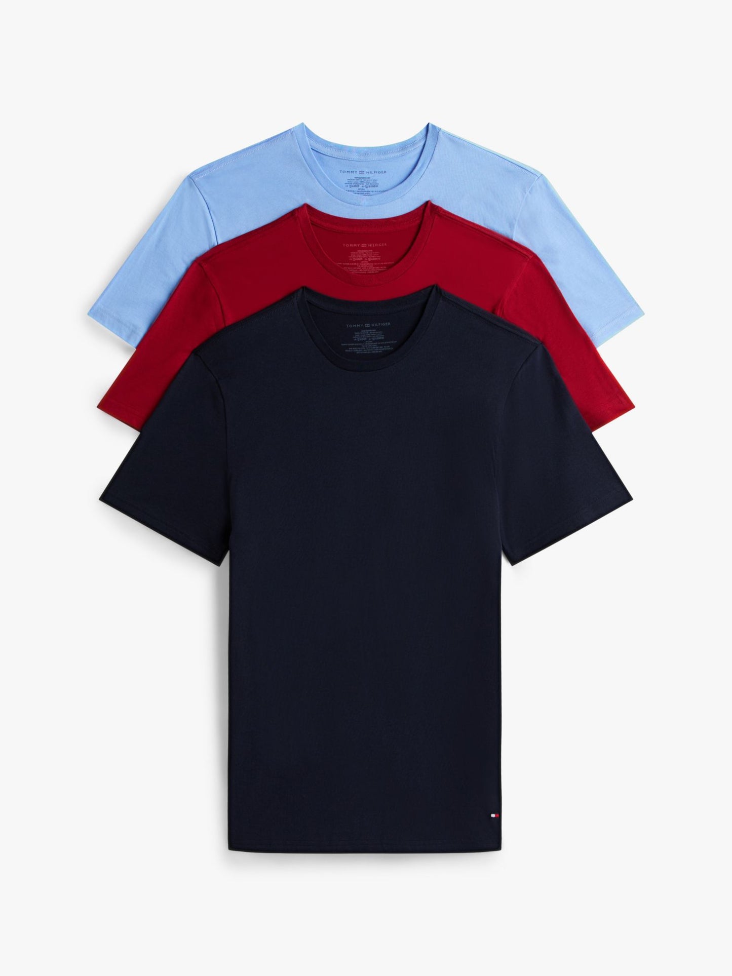 Tommy Hilfiger Cotton Classics Crewneck Undershirt 3-Pack