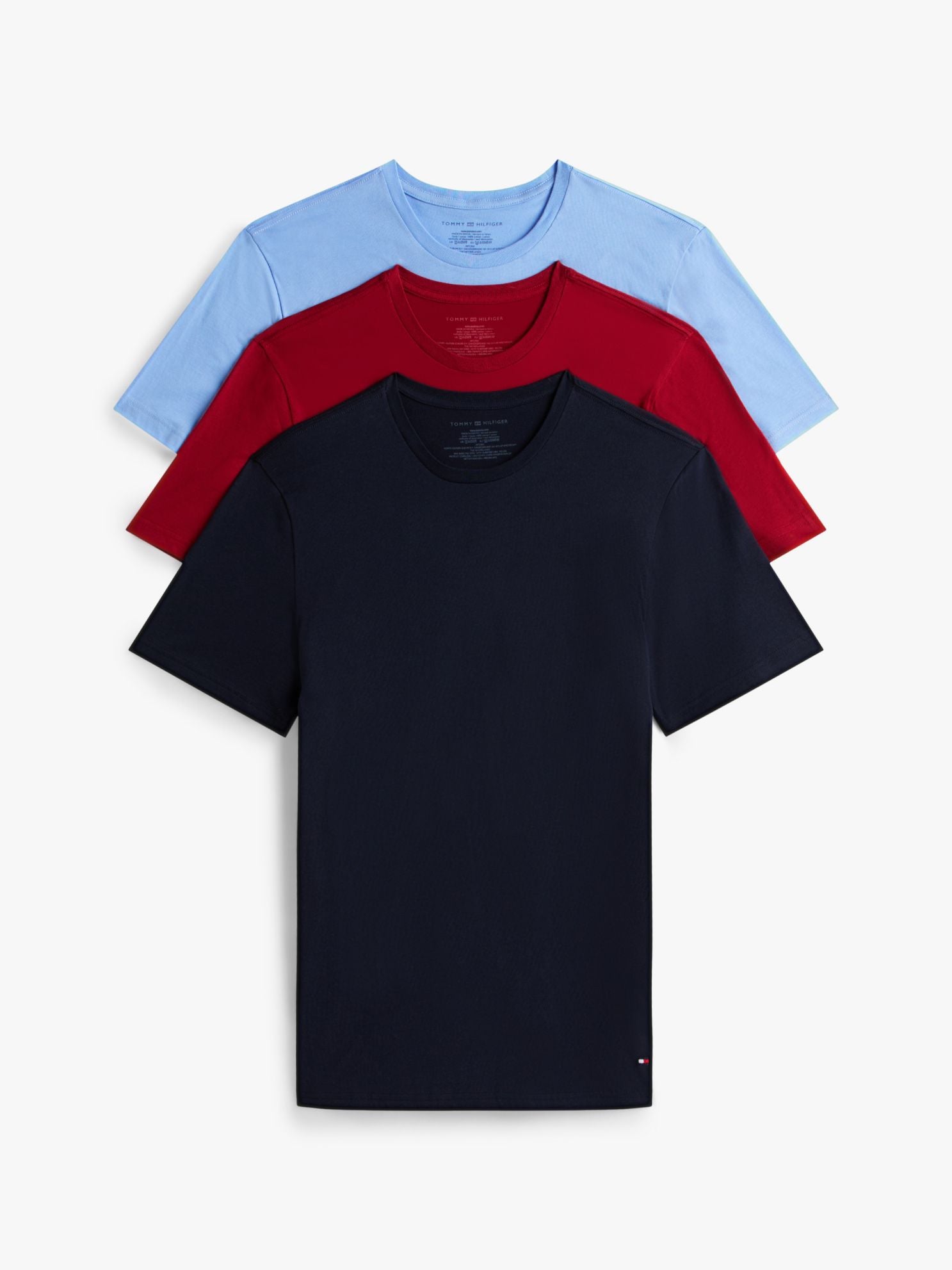 Tommy Hilfiger Cotton Classics Crewneck Undershirt 3-Pack