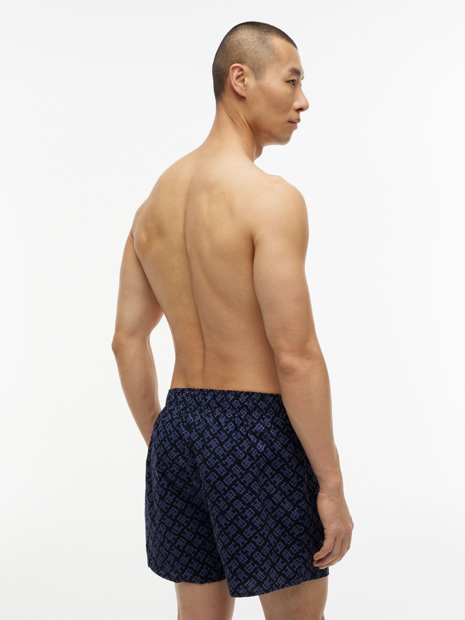 Tommy Hilfiger Allover Monogram Woven Boxer 3-Pack
