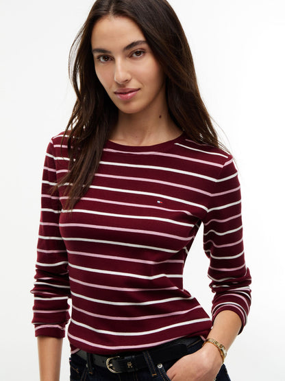 Tommy Hilfiger Long-Sleeve Striped Favorite T-Shirt