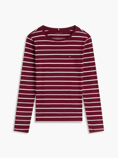 Tommy Hilfiger Long-Sleeve Striped Favorite T-Shirt