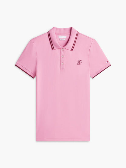 Tommy Hilfiger Script Monogram Tipped Polo