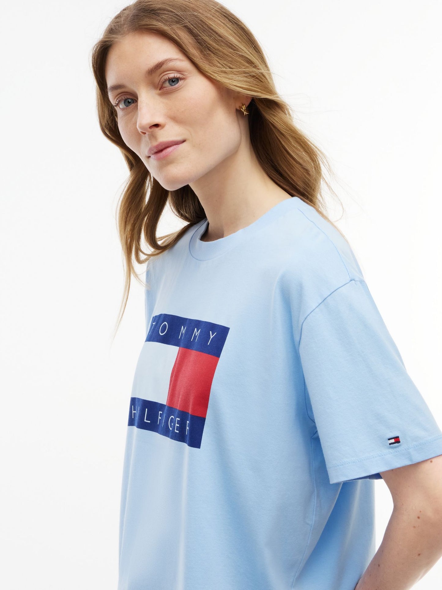 Tommy Hilfiger Flag Logo T-Shirt
