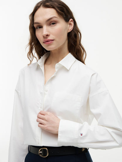 Tommy Hilfiger Relaxed Fit Cotton Shirt