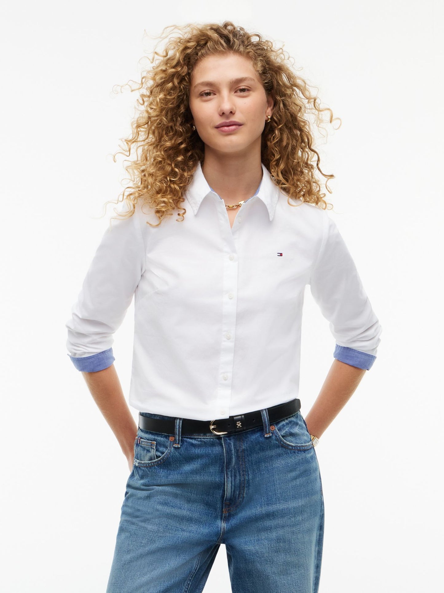 Tommy Hilfiger Regular Fit Stretch Oxford Shirt
