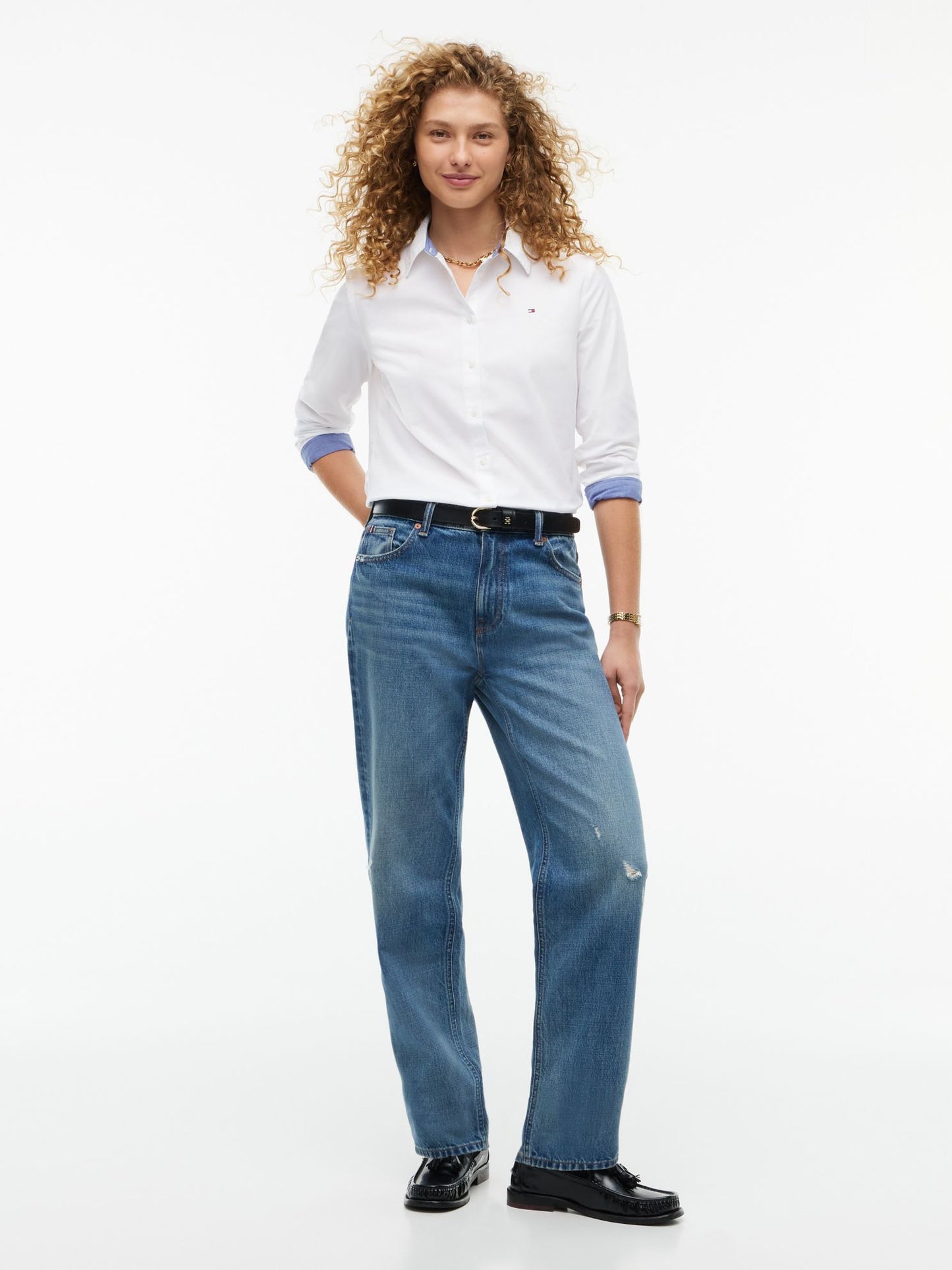 Tommy Hilfiger Regular Fit Stretch Oxford Shirt