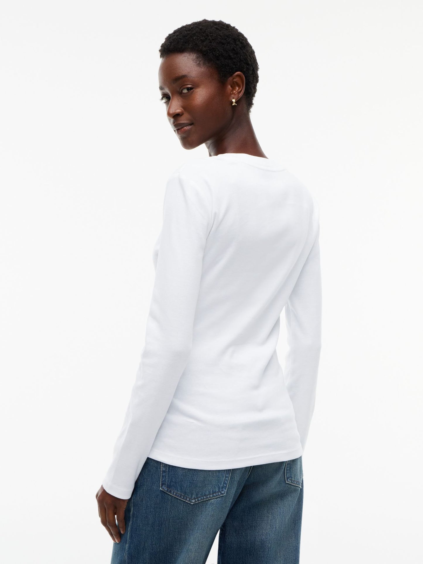 Tommy Hilfiger Long-Sleeve Crewneck Favorite T-Shirt