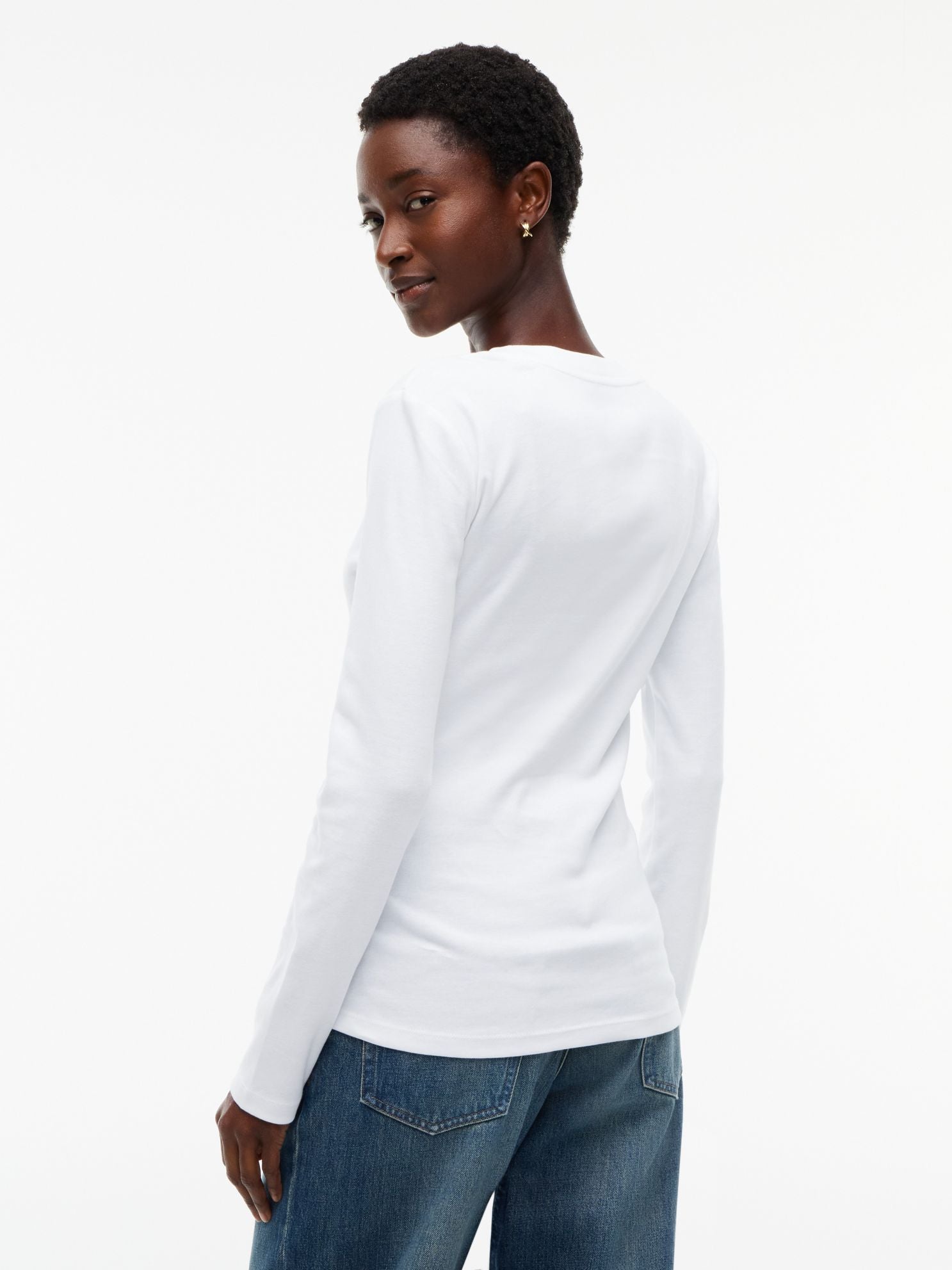 Tommy Hilfiger Long-Sleeve Crewneck Favorite T-Shirt