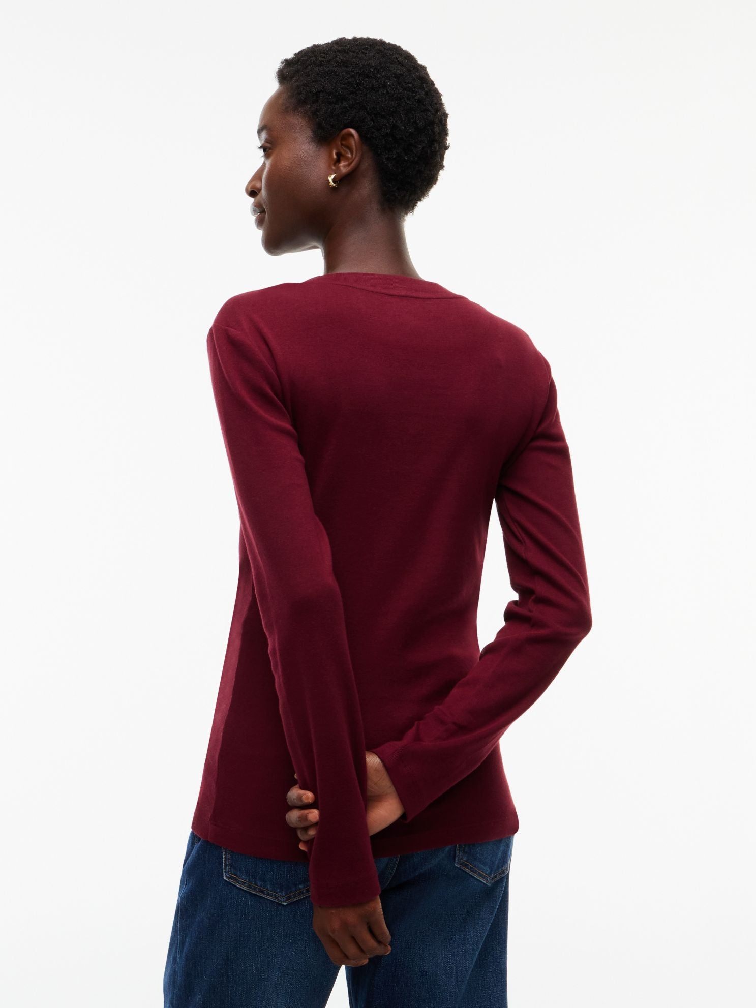 Tommy Hilfiger Long-Sleeve Crewneck Favorite T-Shirt