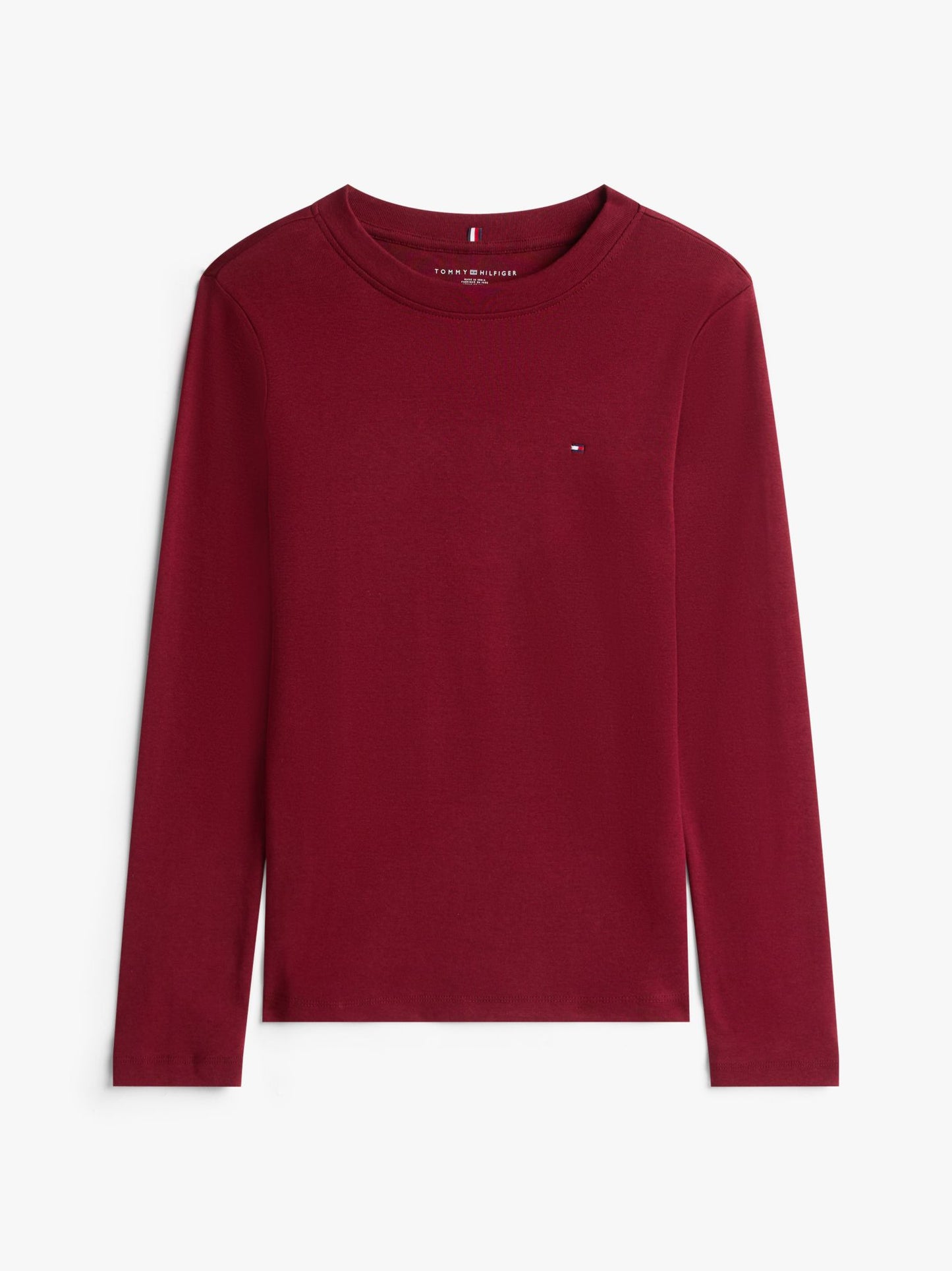 Tommy Hilfiger Long-Sleeve Crewneck Favorite T-Shirt