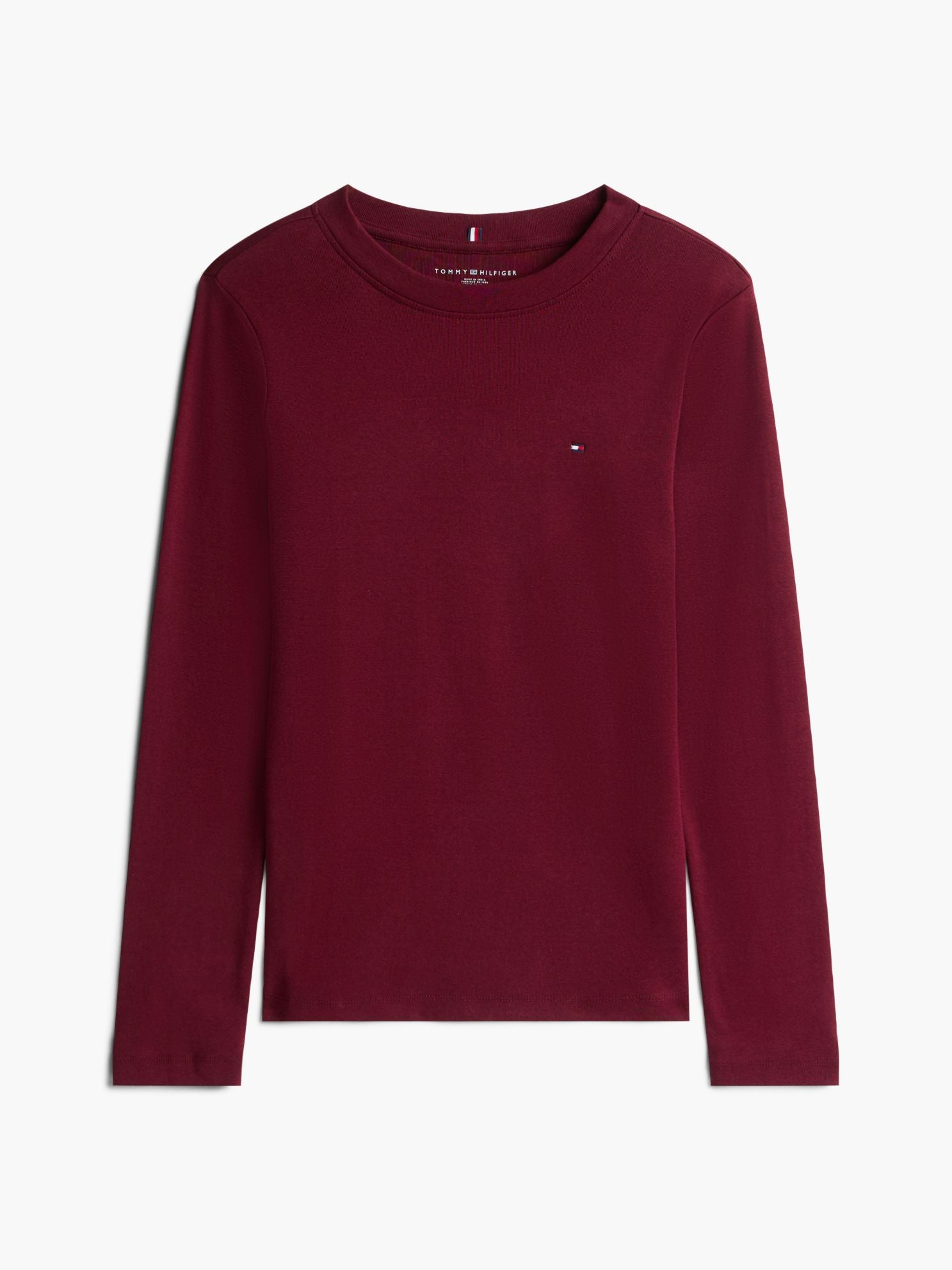 Tommy Hilfiger Long-Sleeve Crewneck Favorite T-Shirt