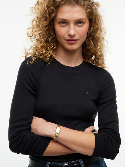 Tommy Hilfiger Long-Sleeve Crewneck Favorite T-Shirt