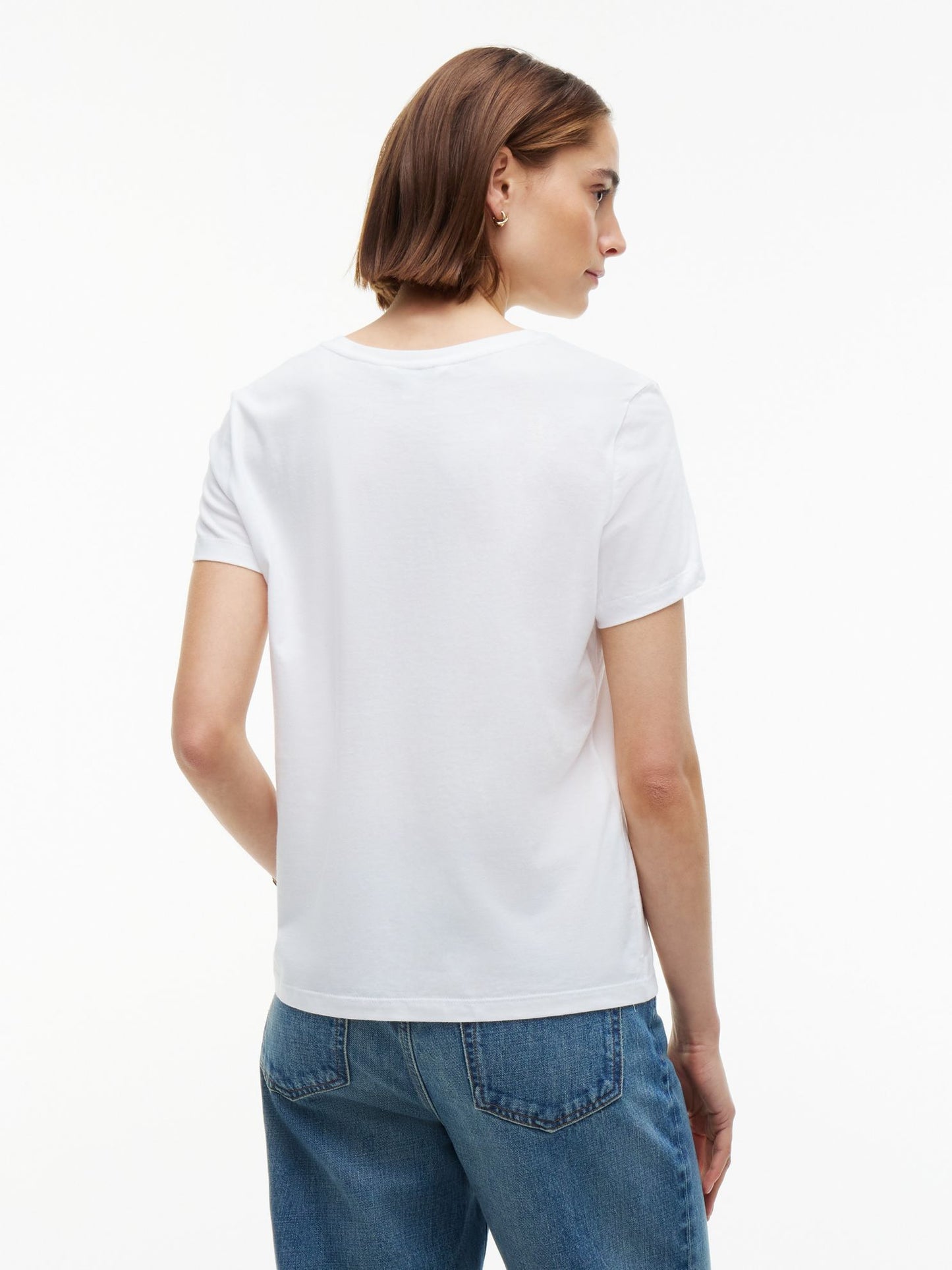 Tommy Hilfiger Embroidered Tommy Logo T-Shirt