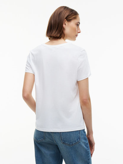 Tommy Hilfiger Embroidered Tommy Logo T-Shirt