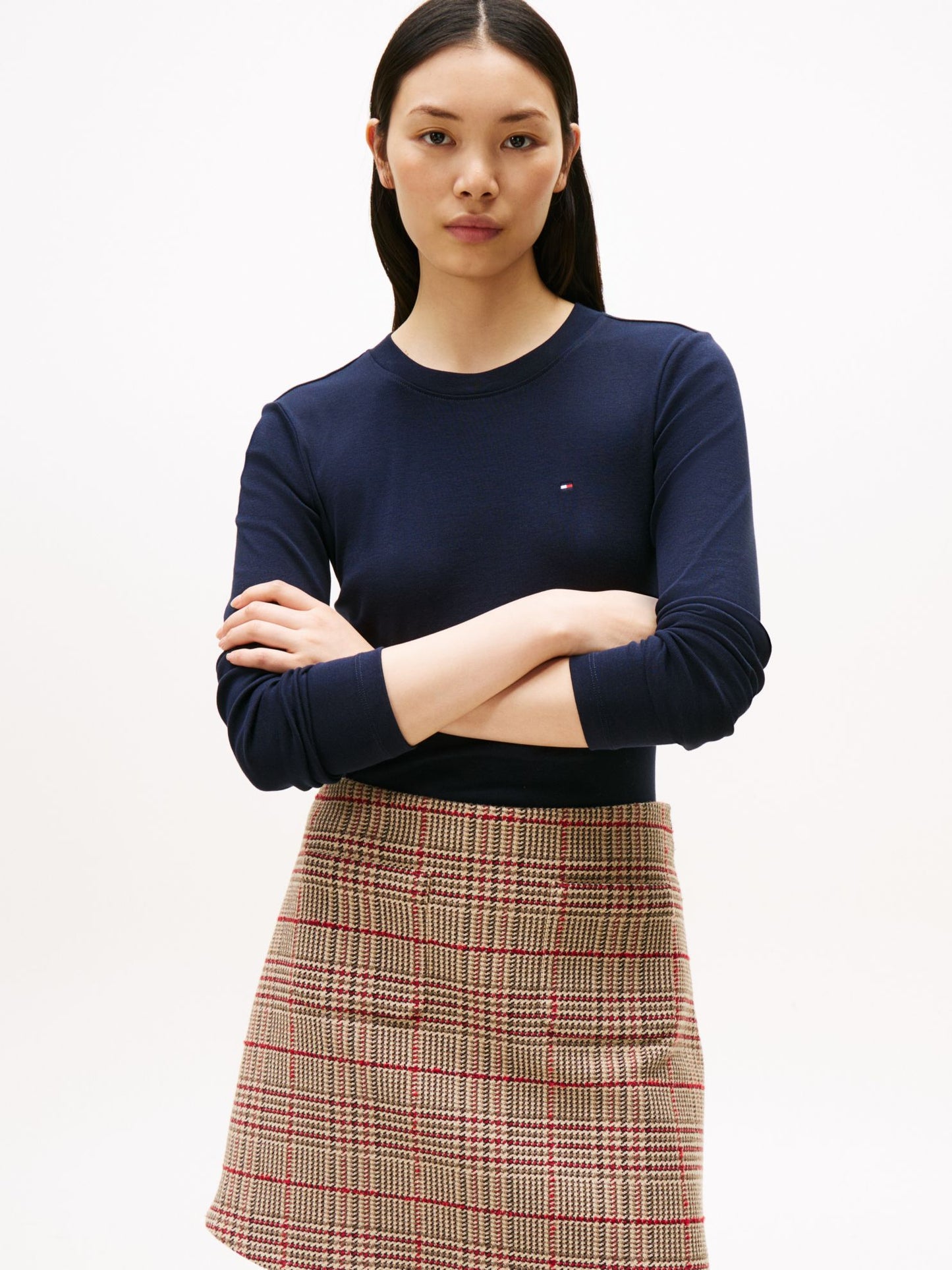 Tommy Hilfiger Long-Sleeve Crewneck Favorite T-Shirt