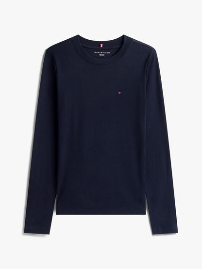 Tommy Hilfiger Long-Sleeve Crewneck Favorite T-Shirt