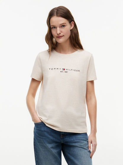 Tommy Hilfiger Embroidered Tommy Logo T-Shirt
