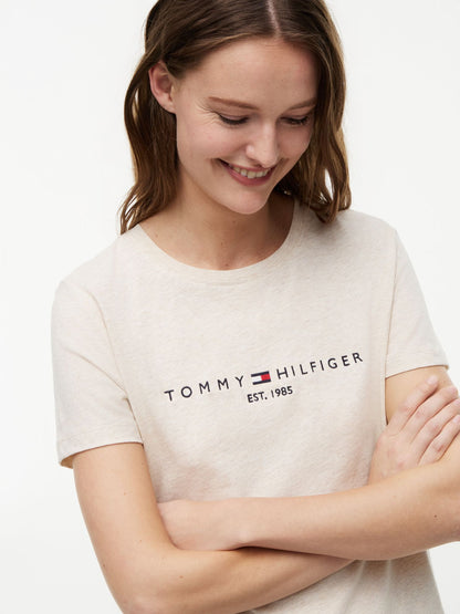 Tommy Hilfiger Embroidered Tommy Logo T-Shirt