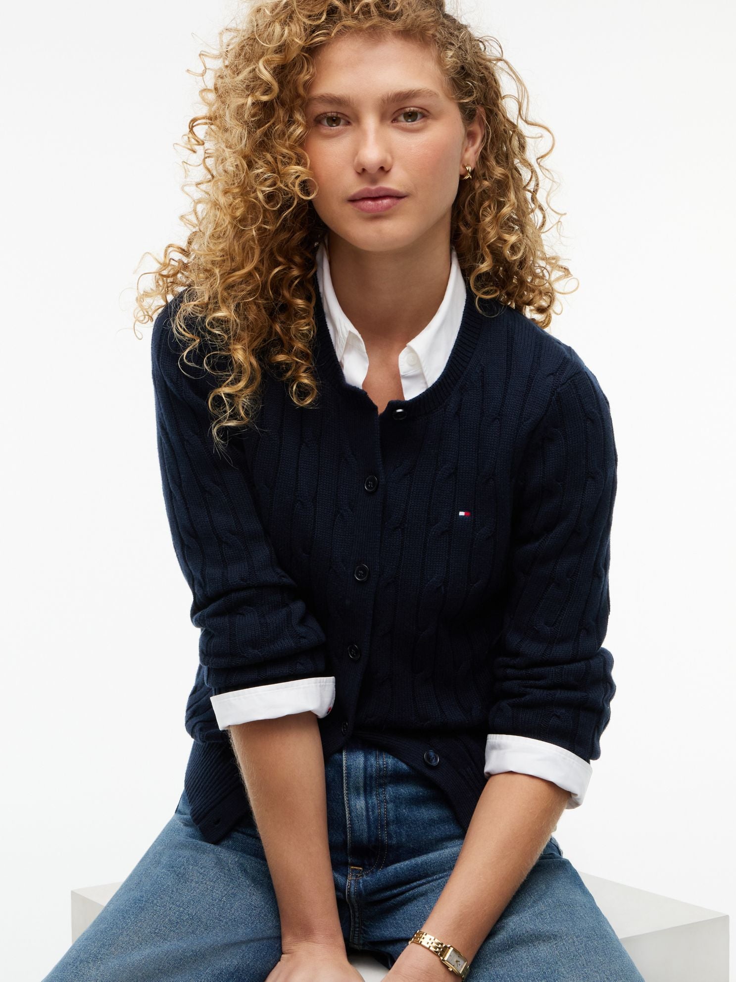 Tommy Hilfiger Cable Knit Cardigan