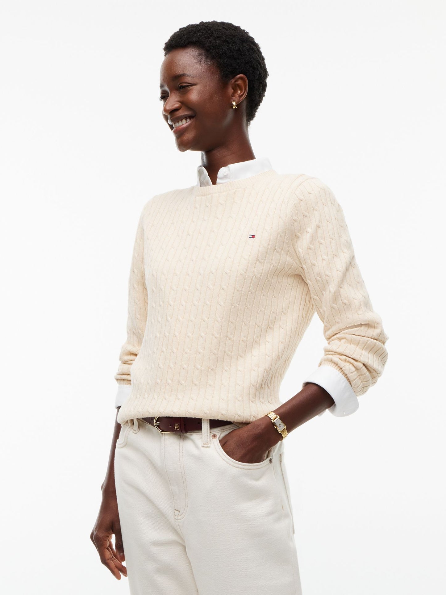 Tommy Hilfiger Cable Knit Sweater