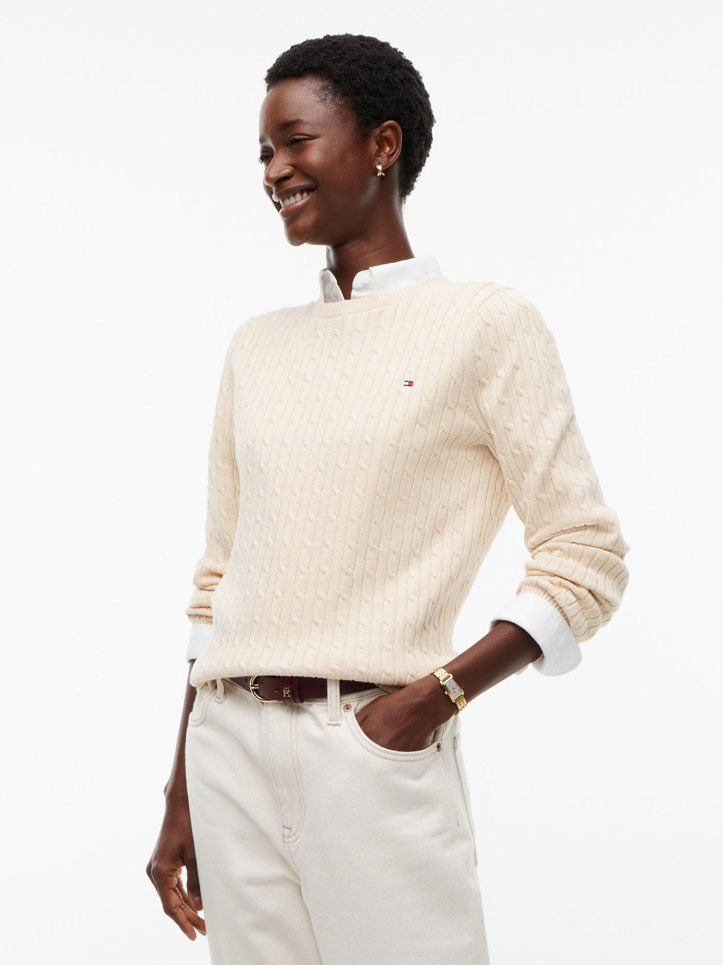 Tommy Hilfiger Cable Knit Sweater