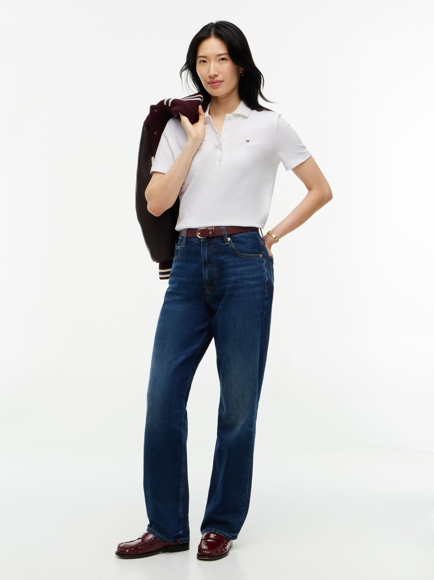 Tommy Hilfiger Classic Fit Stretch Cotton Polo