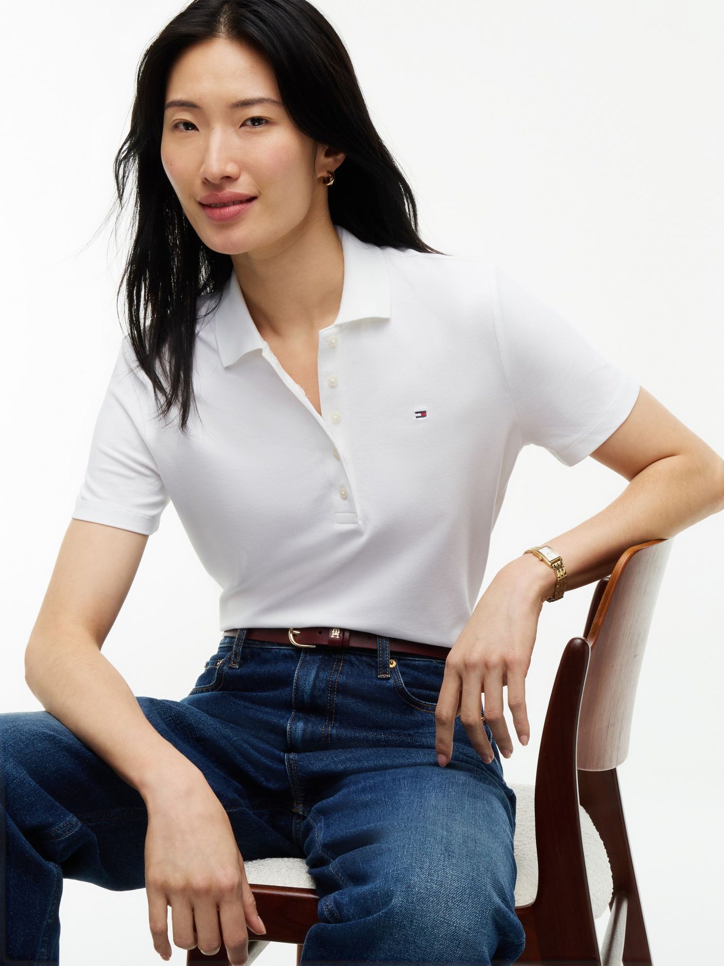 Tommy Hilfiger Classic Fit Stretch Cotton Polo