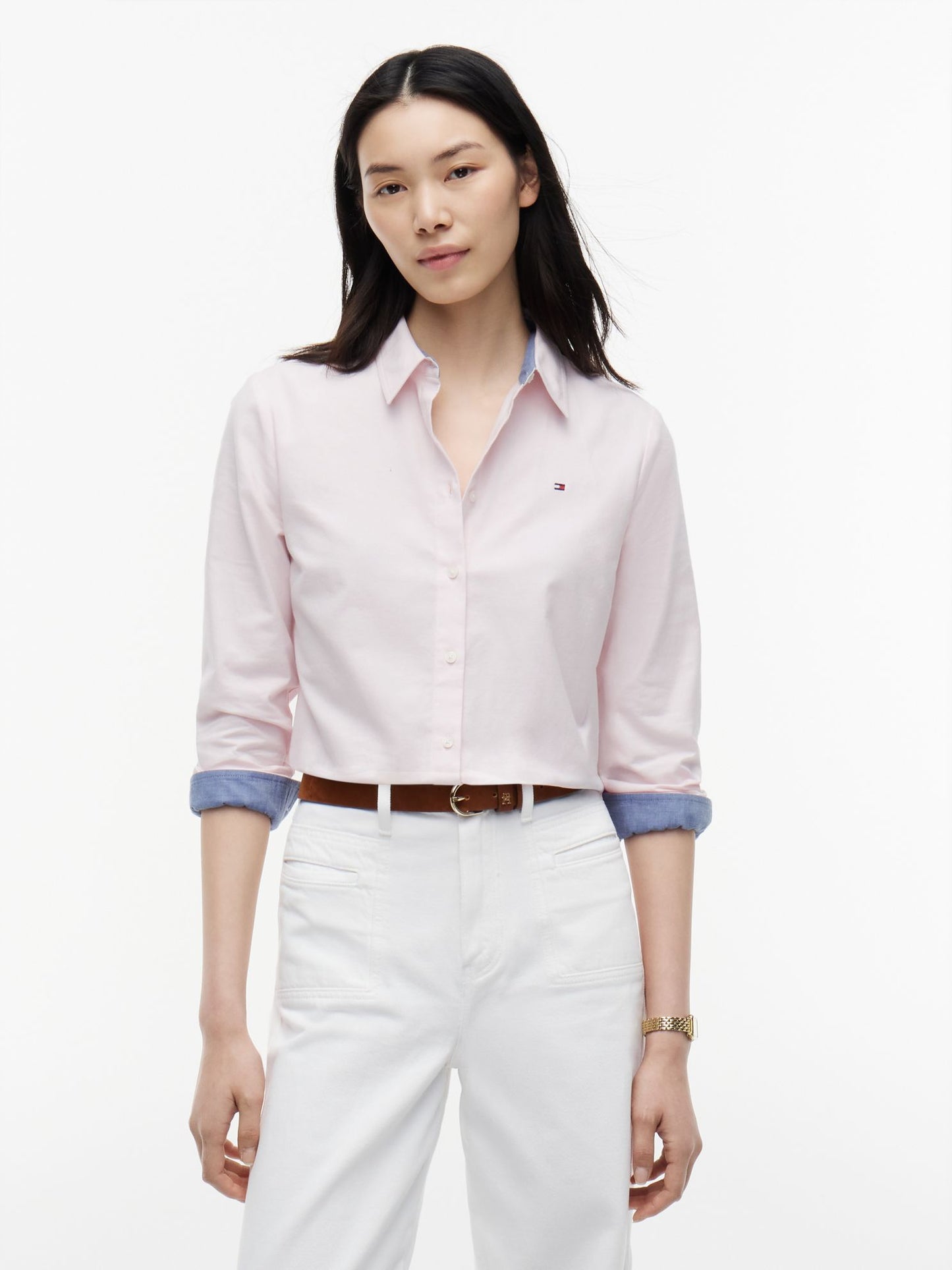 Tommy Hilfiger Regular Fit Stretch Oxford Shirt