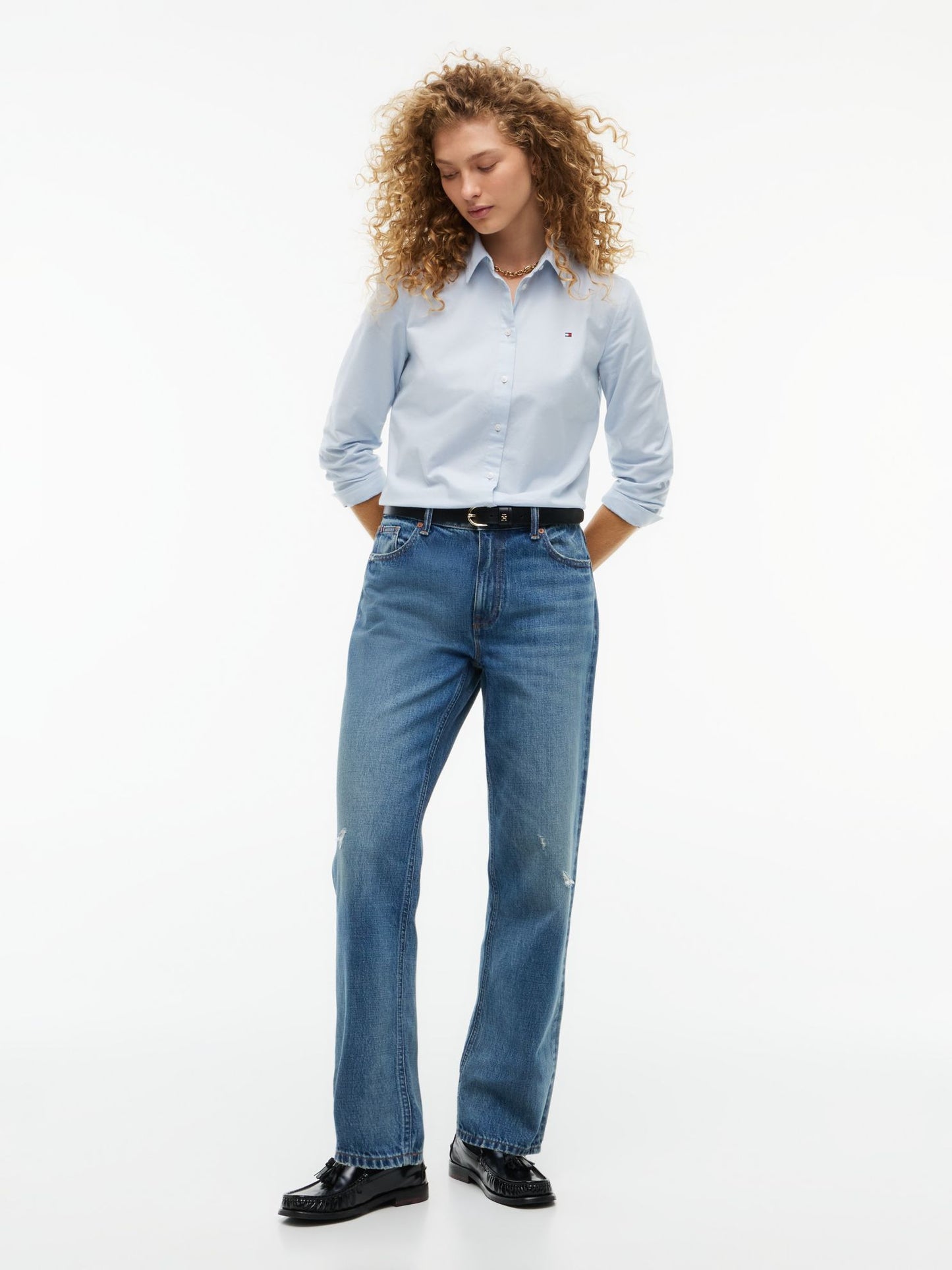 Tommy Hilfiger Regular Fit Stretch Oxford Shirt