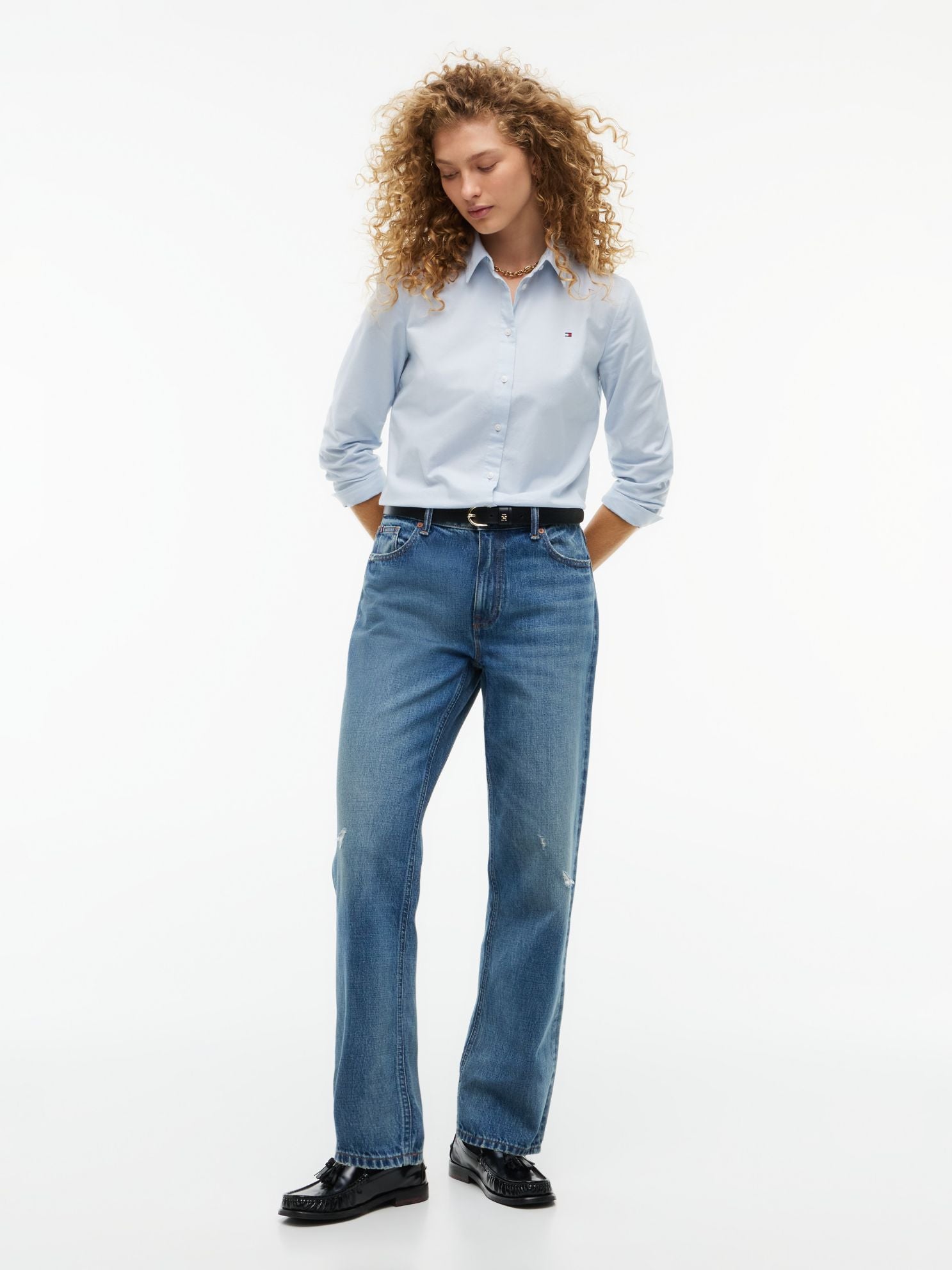 Tommy Hilfiger Regular Fit Stretch Oxford Shirt