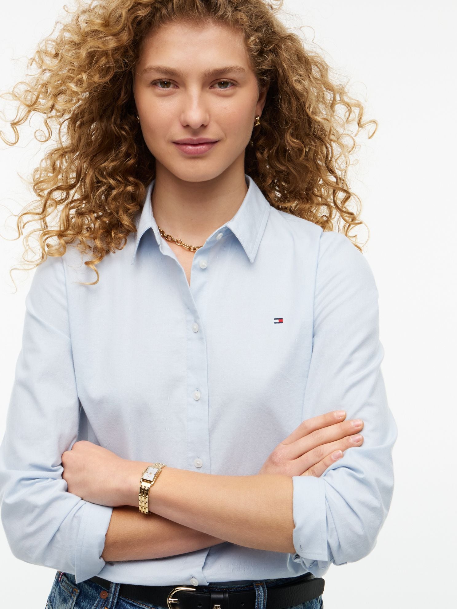 Tommy Hilfiger Regular Fit Stretch Oxford Shirt