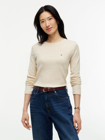 Tommy Hilfiger Long-Sleeve Crewneck Favorite T-Shirt