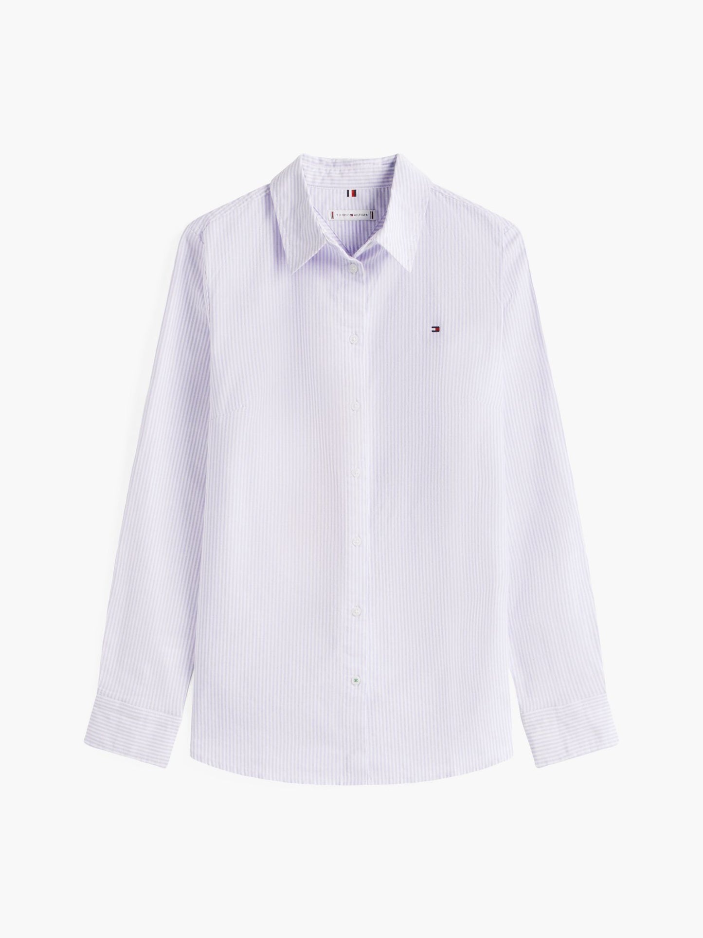 Tommy Hilfiger Regular Fit Striped Stretch Oxford Shirt