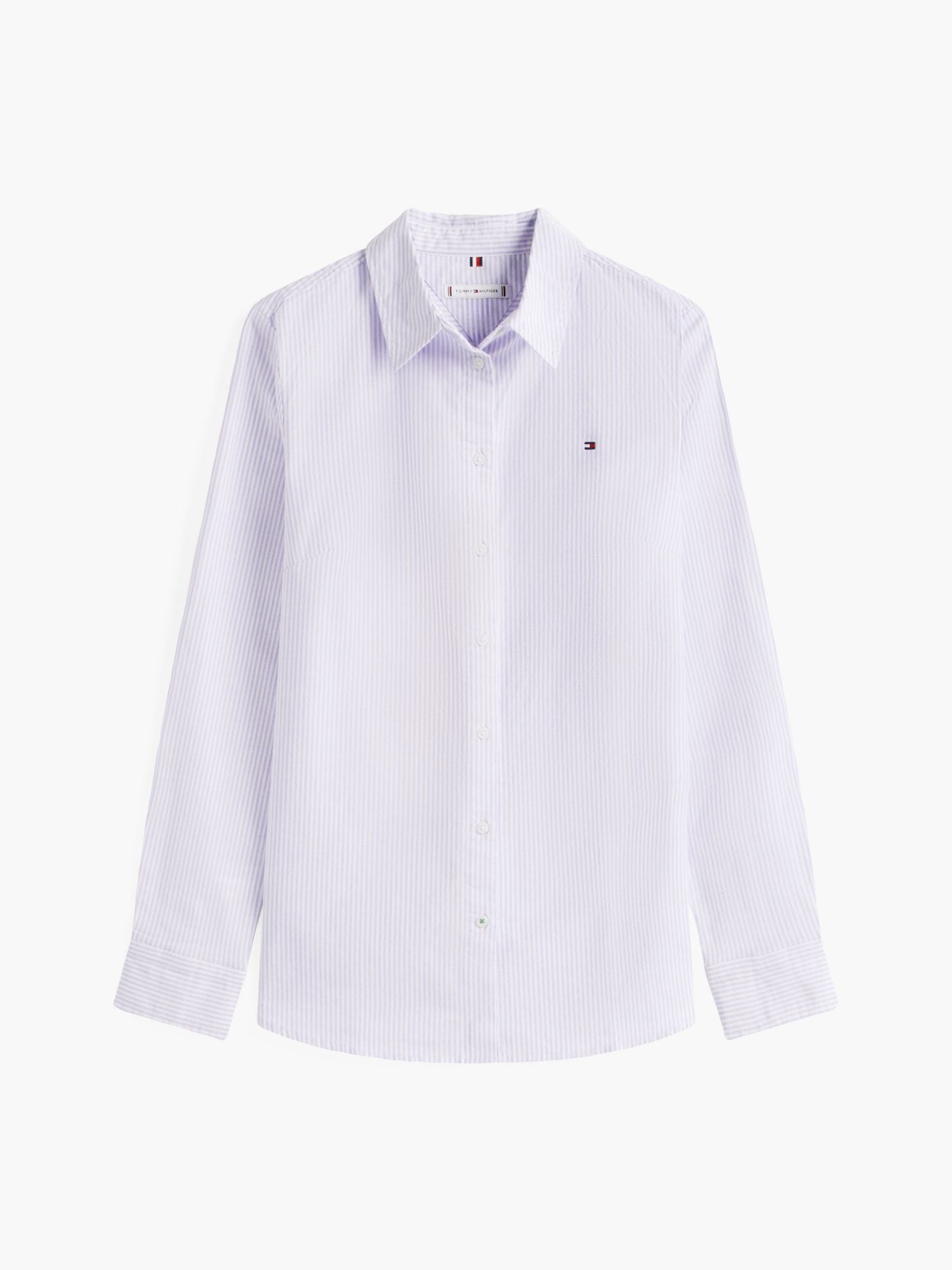 Tommy Hilfiger Regular Fit Striped Stretch Oxford Shirt