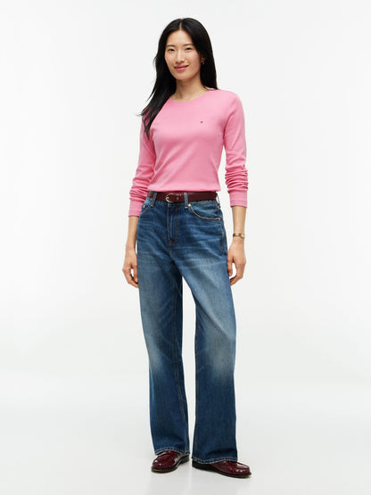 Tommy Hilfiger Long-Sleeve Crewneck Favorite T-Shirt
