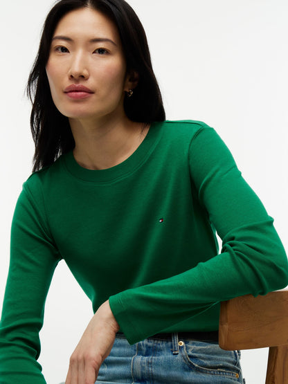 Tommy Hilfiger Long-Sleeve Crewneck Favorite T-Shirt