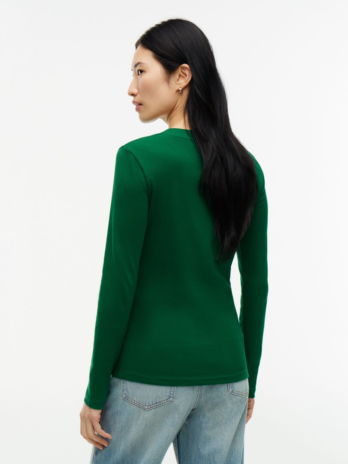 Tommy Hilfiger Long-Sleeve Crewneck Favorite T-Shirt
